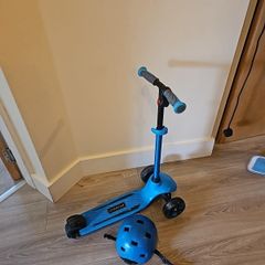 scooter & helmet