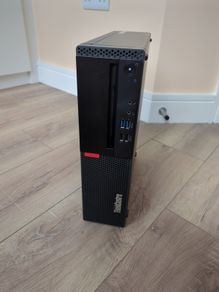 Lenovo M75S-1 desktop, 2 SSDs, 8GB RAM, Ryzen PRO 3400G, Win 11 pro
