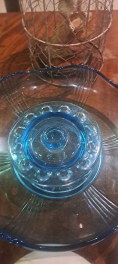 Art Deco Glass X 2