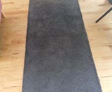 Rug Dark Grey IKEA