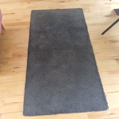 Rug Dark Grey IKEA