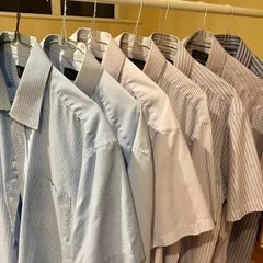 7 x M & S short-sleeve shirts (42, 161/2) perfect condition