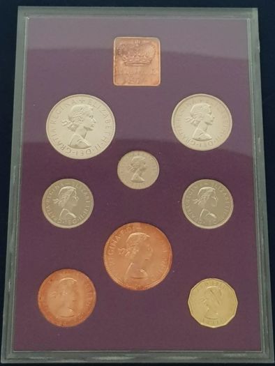 1970 Royal Mint Coinage of Great Britain & Northern Ireland Proof  50th birthday
