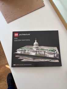 lego United States Capitol building instructions book