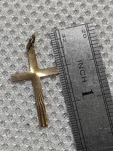 9ct gold cross