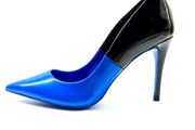 Aldo Stessy Stilletto Shoes in Blue Black Size UK 8 US 10 EU  8