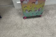 Free unicorn suitcase