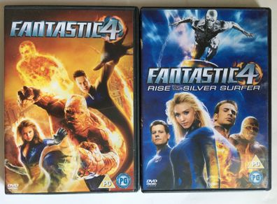 Fantastic Four [2004] & Fantastic Four: Rise Of The Silver Surfer [2007] [2xMovie DVD]