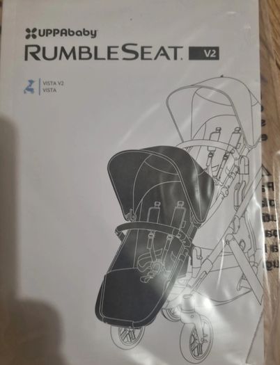 NEW UPPAbaby Rumble Seat V2