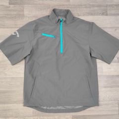 Callaway Half Zip Golf Windbreaker Jacket Top Mens Large