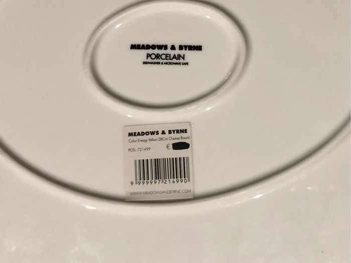 Brand New Meadows and Byrne Cheese Board