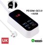 USB Charger Mobile Phone Charger EU US UK Ports Wall Chargers Quick Power Adapter Fast Charging PD/30W Quick Charge 3.0 Image 2