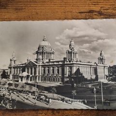 Old Postcard City Hall Belfast - free standard postage