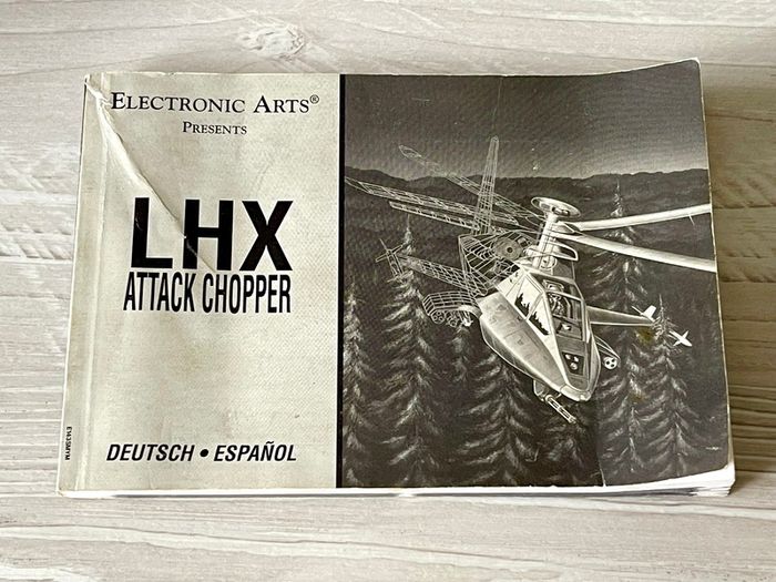 LHX Attack Chopper for Mega Drive Boxed