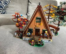 A-Frame Cabin Lego