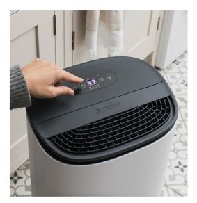 MeacoDry Arete One 20L - Quiet Dehumidifier & HEPA Air Purifier for 3-4 Bed Homes & Large Flats - Low Energy, Silent, Laundry Mode, Anti-Mould & Condensation