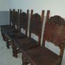 Hand-carved set of wooden furniture Image 3