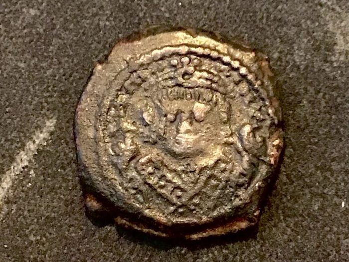 Byzantine Empire Emperor Maurice Tiberius 598 AD Decanumium