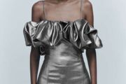 Zara Voluminous Short Dress