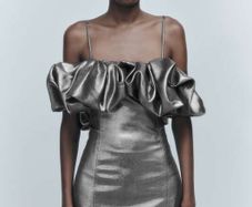Zara Voluminous Short Dress