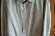 Cream casual zipped jacket size L