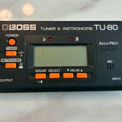 Boss TU 80 Tuner / Metronome