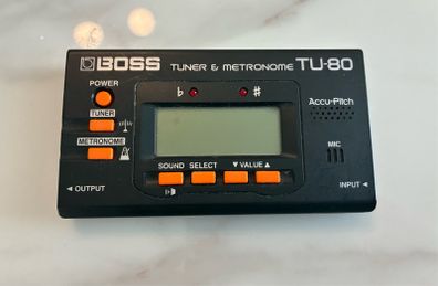 Boss TU 80 Tuner / Metronome
