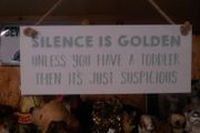 Sign wooden