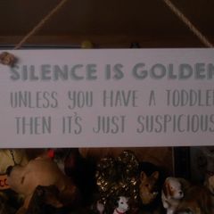 Sign wooden