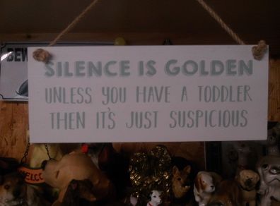 Sign wooden