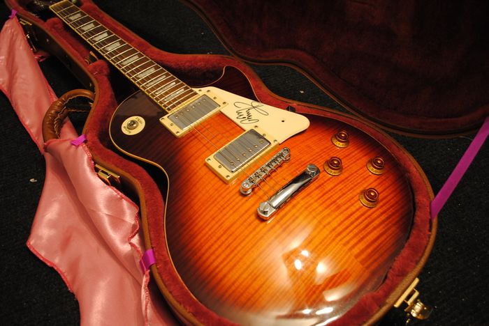 One off Les Paul signed by Jimmy Page
