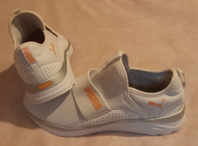 Puma Women White Softride Sophia Slip-On Walking Sports Shoes