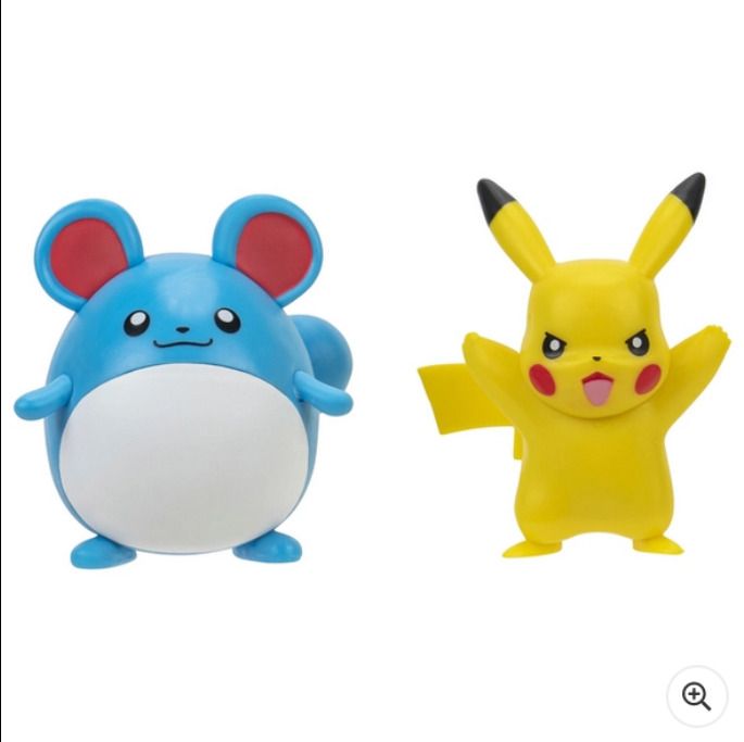 Pokemon Battle Figure Pack  Marill and Pikachu