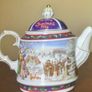 Sadler Christmas Tea Pot Image 5