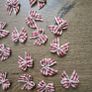 Christmas mini bows - beige and red Image 2
