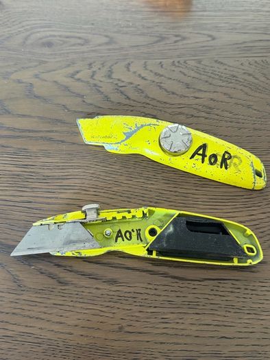 Hultafors Knife / Stanley Knife Yellow / Orange