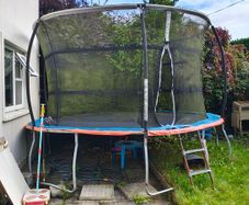 Free 12ft trampoline