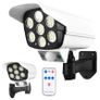 New Realistic Solar Dummy Fake Security Camera Surveillance CCTV Red LED #1472 Image 6