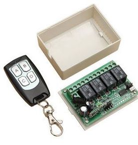Wireless 4 channel switch unit (1 Fob)
