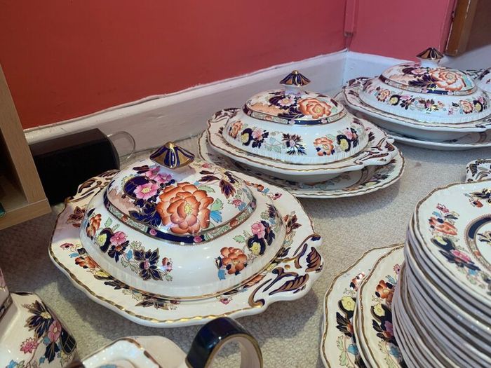 Mason ware large collection