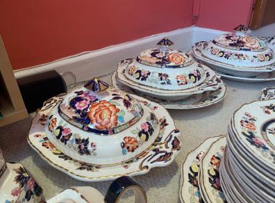 Mason ware large collection