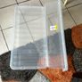 Under Bed Storage Box clear plastic 42l Image 3