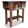 Console Table Solid Reclaimed Wood 80x35x80 cm Image 4