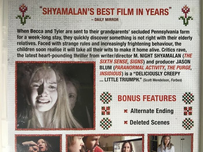 The Visit [2015] Directed By M. Night Shyamalan [Movie DVD]