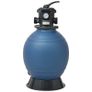 Pool Sand Filter with 6 Position Valve Blue 460 mm Image 2