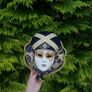 27cm blue venitian mask postage possible Image 2