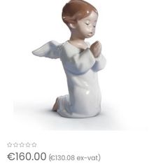 LLADRO praying angel figurine