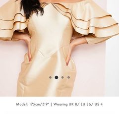 asos luxe dress