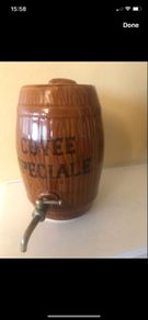 Ceramic Drinks Barrel