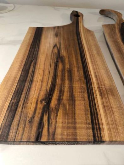Handmade 65cm Walnut Live Edge Charcuterie Board